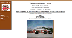 Desktop Screenshot of chenoalocker.com